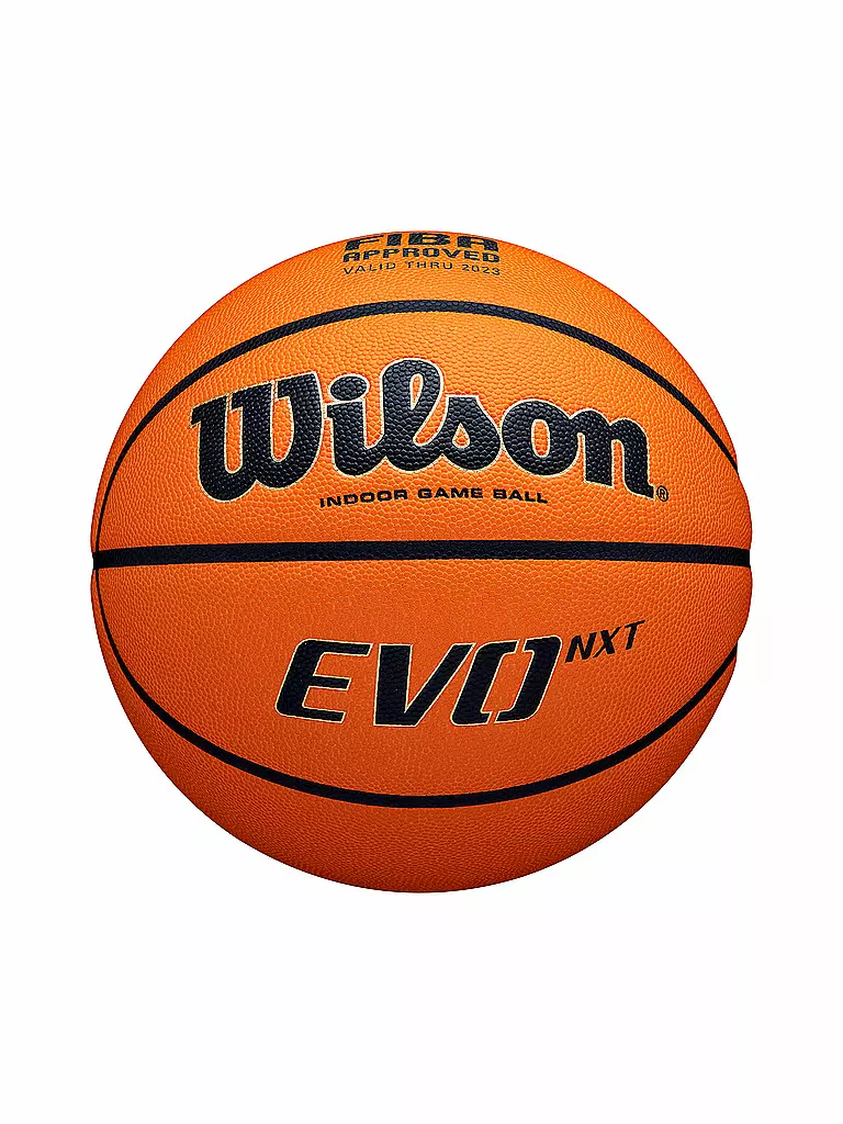 WILSON | Ballon de basketball Evo NXT Indoor Game Ball | Orange