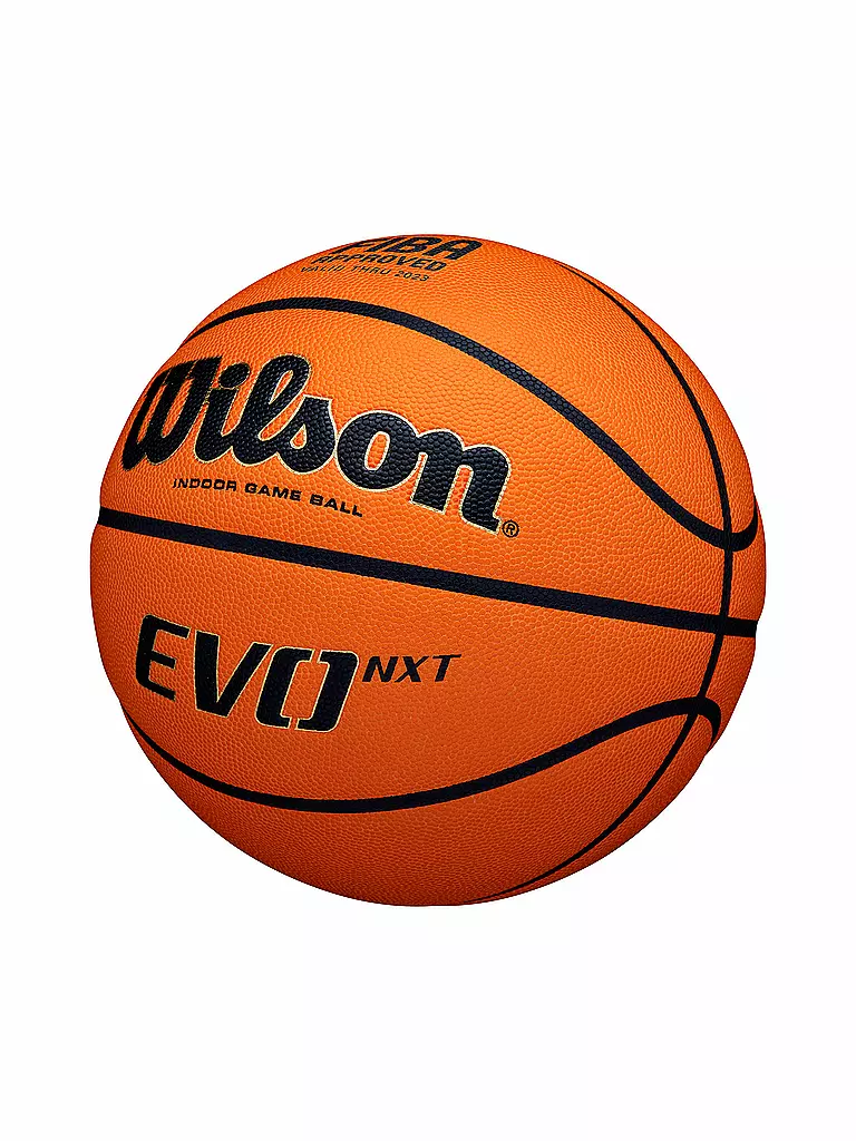 WILSON | Ballon de basketball Evo NXT Indoor Game Ball | Orange