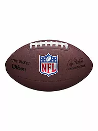 WILSON | Ballon de match réplique de football américain NFL The Duke | Marron