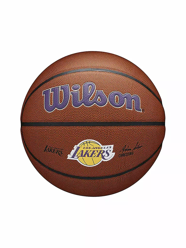 WILSON | Basketball NBA Team Composite Los Angeles Lakers | Marron