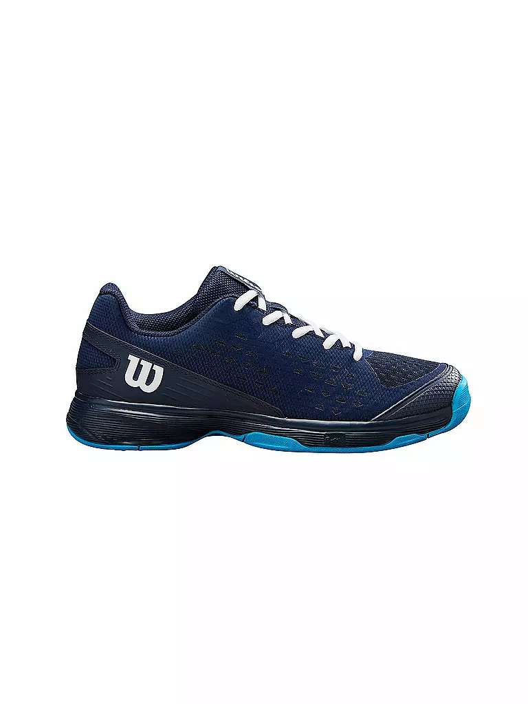WILSON | Chaussures de tennis pour enfants Rush Pro Lite | Bleu foncé