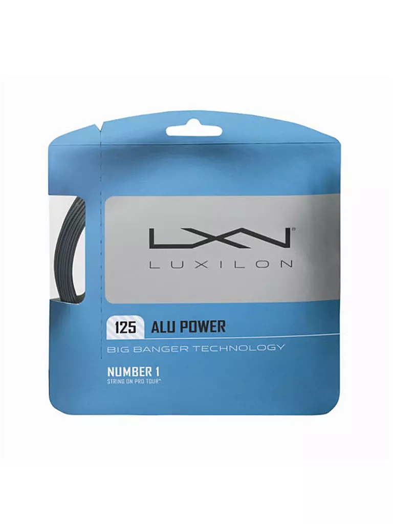 WILSON | Cordage de tennis Alu Power 12,2 m | Argent