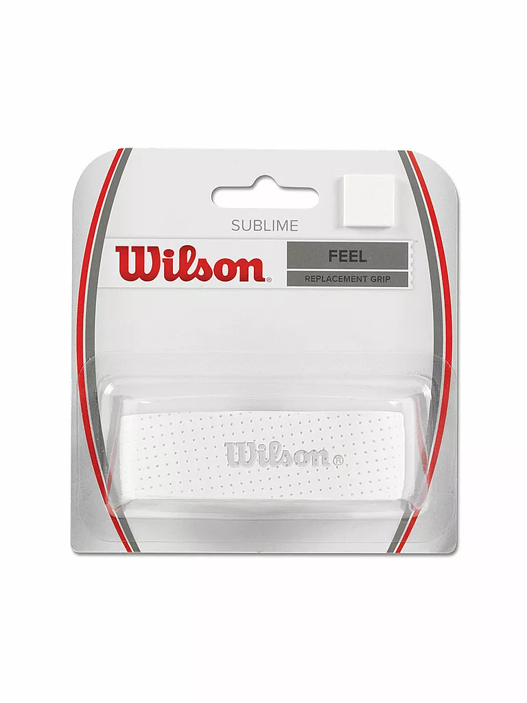 WILSON | Grip de base de tennis Sublime | Blanc