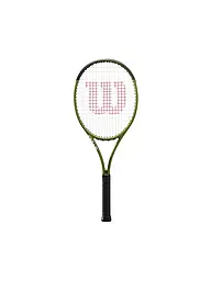 WILSON | Raquette de tennis Blade Feel 100 | Vert foncé