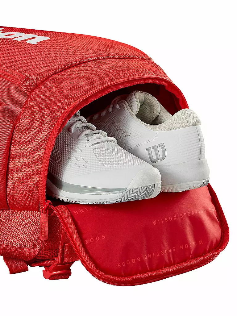 WILSON | Sac à dos de tennis Super Tour Red Collection |