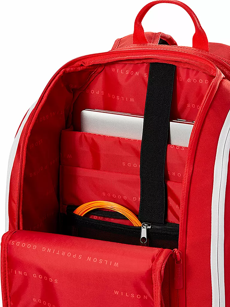 WILSON | Sac à dos de tennis Super Tour Red Collection |
