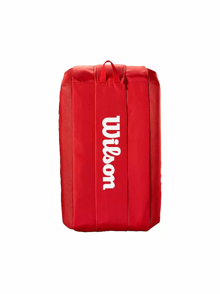 WILSON | Sac de tennis Super Tour Red Collection 12 raquettes |