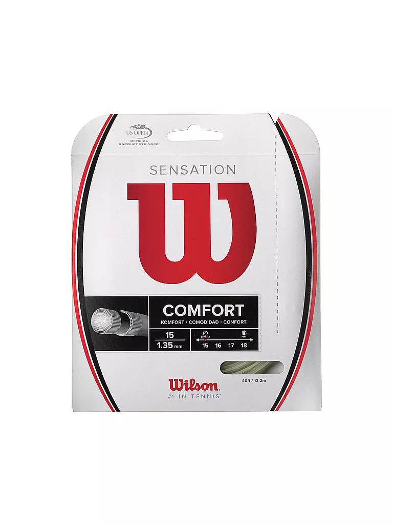 WILSON | Tennissaite Sensation 15L 12m | Transparent