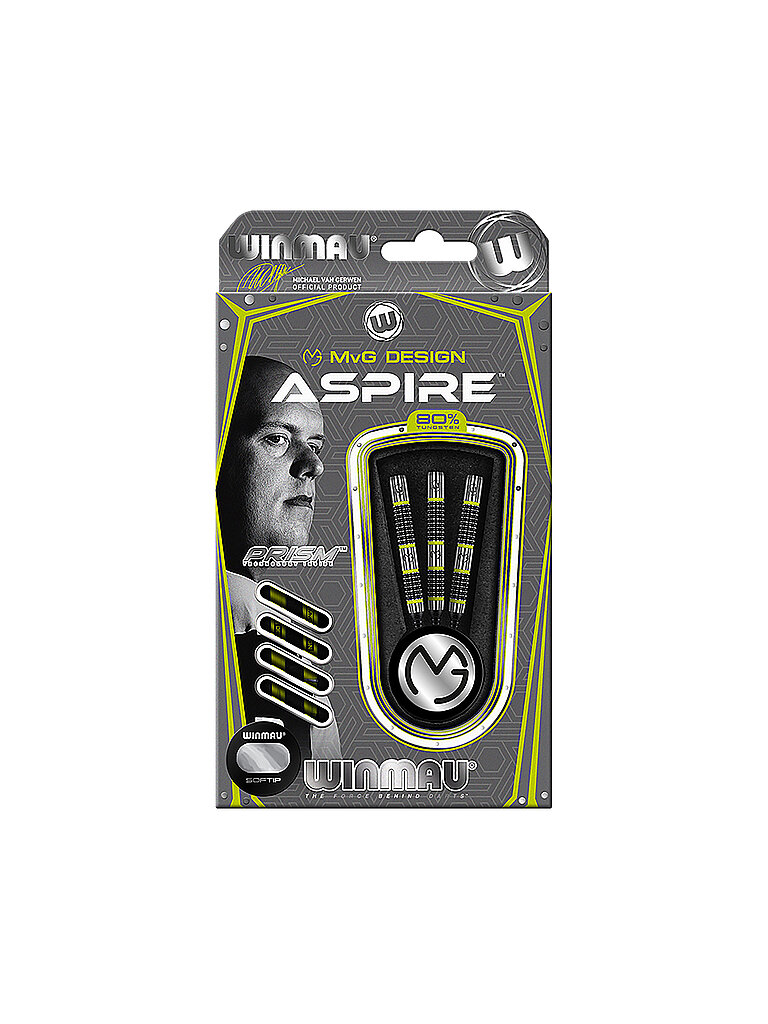 Fléchettes Softdart MvG Aspire 20g vert