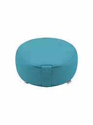 YOGISTAR | Coussin de méditation rond Dhyana | Turquoise