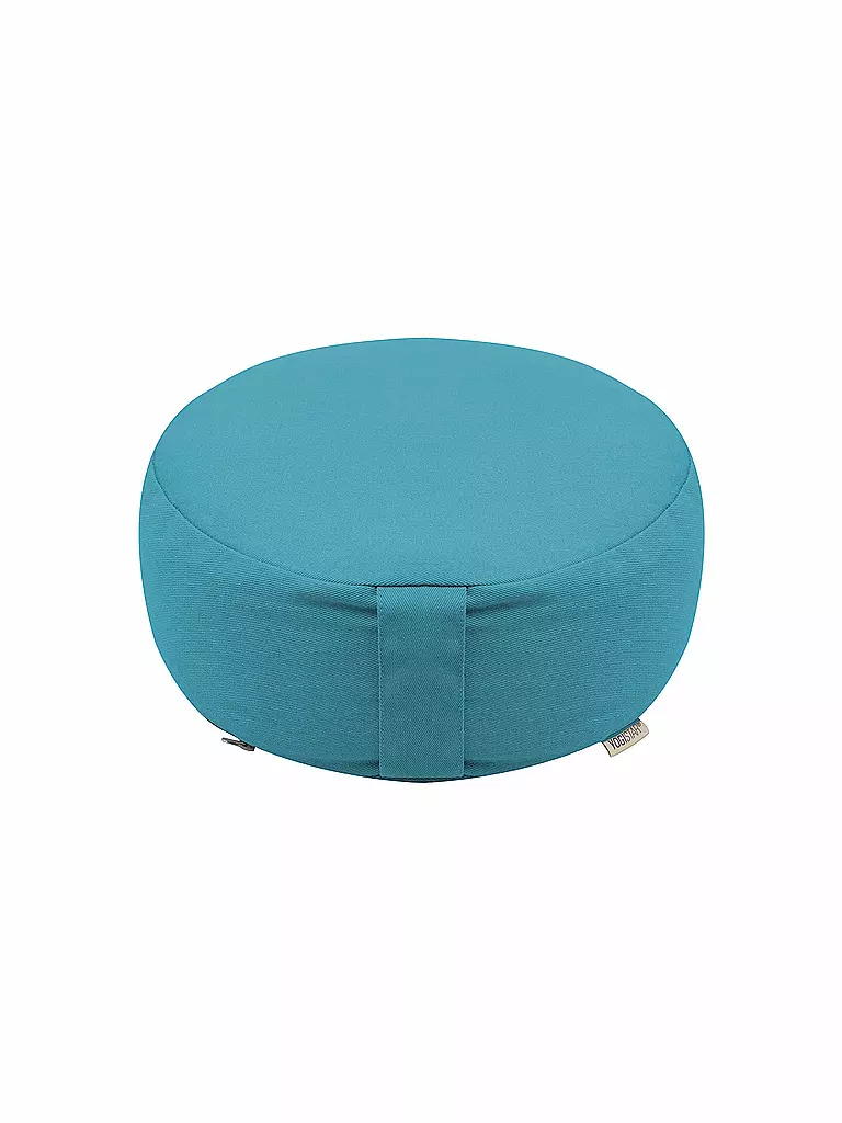 YOGISTAR | Coussin de méditation rond Dhyana | Turquoise