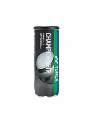 YONEX | Balles de tennis Championship 3 pièces | Jaune