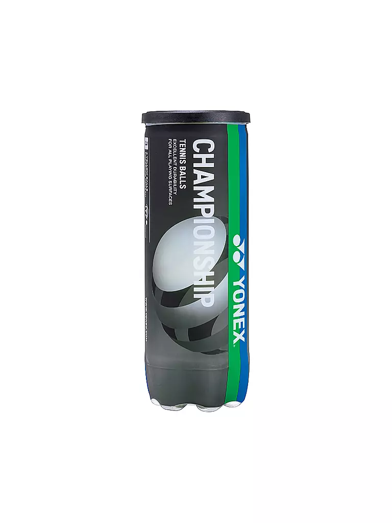 YONEX | Balles de tennis Championship 3 pièces | Jaune