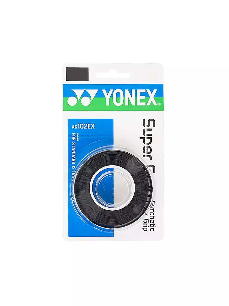 YONEX | Overgrips de tennis Super Grap, paquet de 3 | Multicolore