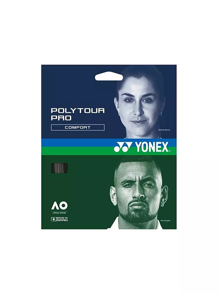 YONEX | Tennissaite Polytour Pro 125 | Gris