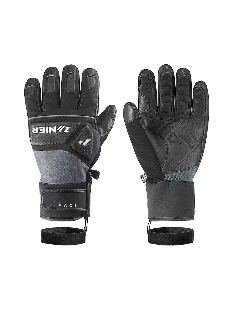 ZANIER | Gants de ski enfant Race-Pro.STX | Noir