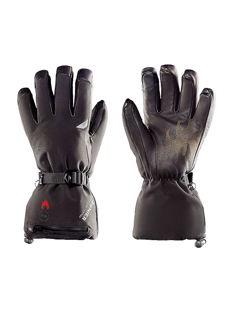 ZANIER | Gants de ski femme Heat.STX | Noir