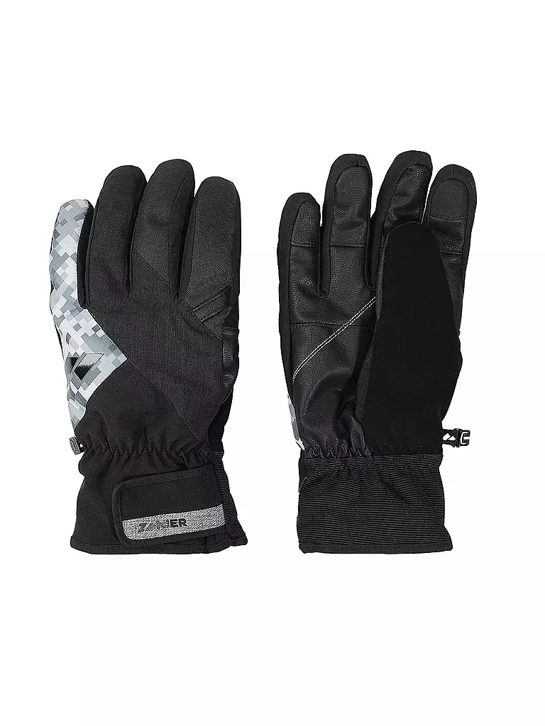 ZANIER | Gants de ski homme Saalbach GTX | Noir