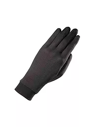 ZANIER | Gants en soie Silk | Noir