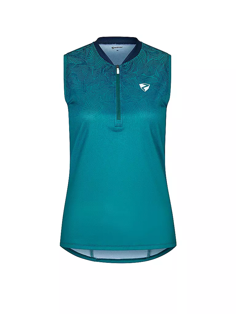 ZIENER | Damen Radtrikot Nalerina HZ SL | Turquoise