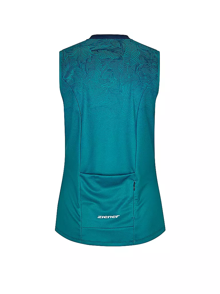 ZIENER | Damen Radtrikot Nalerina HZ SL | Turquoise