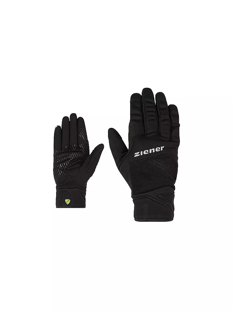 ZIENER | Gants de cyclisme d'hiver pour hommes Dirich WE Touch | Noir
