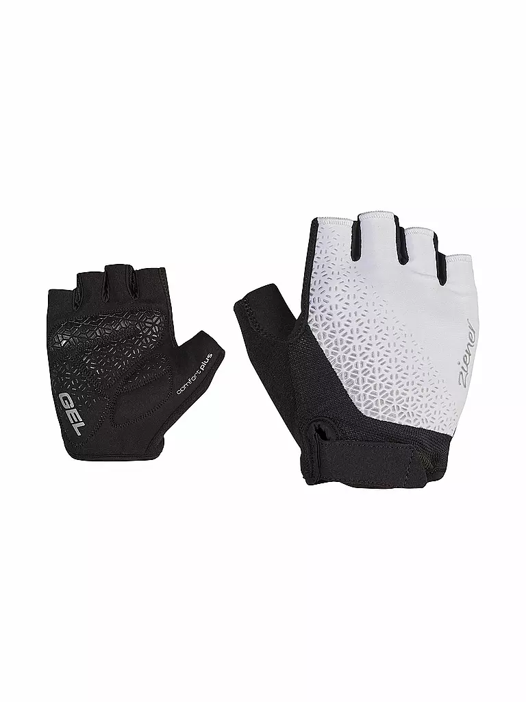 ZIENER | Gants de cyclisme femme Cadja | Blanc