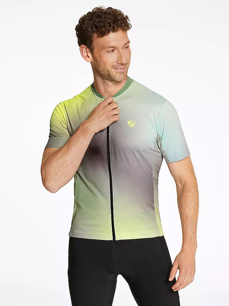 ZIENER | Herren Radtrikot Nelete FZ | Multicolore