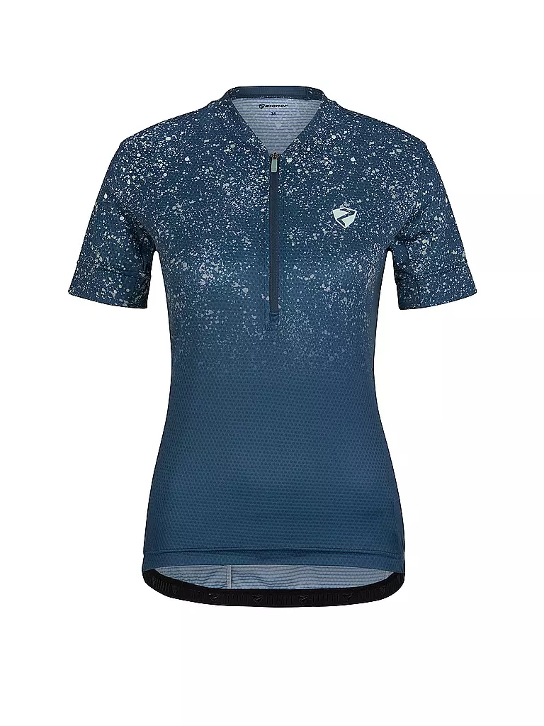 ZIENER | Maillot de cyclisme femme Naladia | Bleu foncé