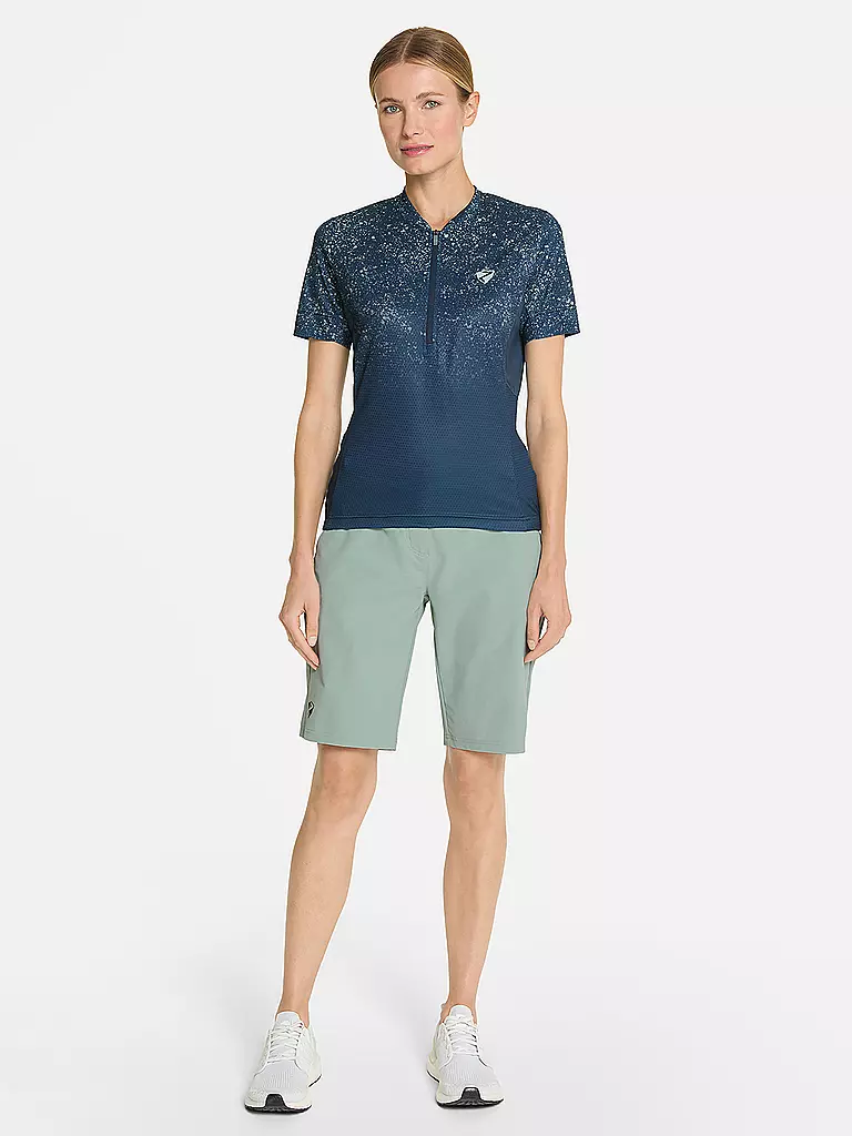 ZIENER | Maillot de cyclisme femme Naladia | Bleu foncé