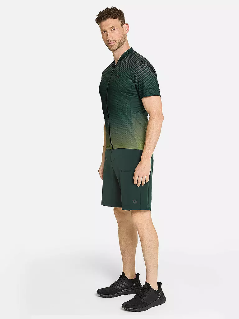 ZIENER | Maillot de cyclisme homme Nelete | Vert foncé