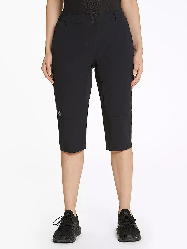 ZIENER | Pantalon de cyclisme 3/4 femme Nestla X-Function | Noir
