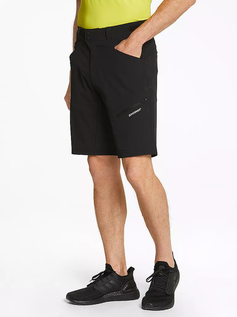 ZIENER | Short de cyclisme pour homme Nelat X-Funktion | Noir