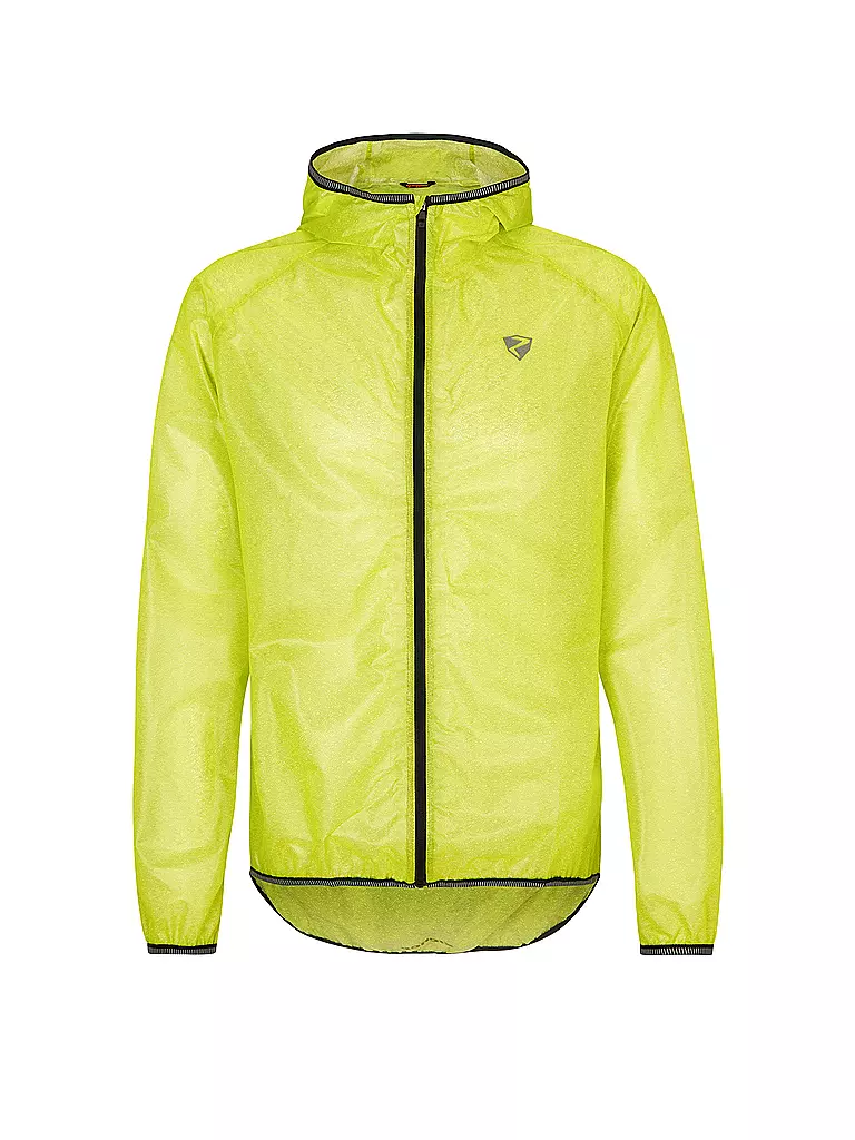 ZIENER | Veste de pluie à capuche Natius pour hommes | Jaune