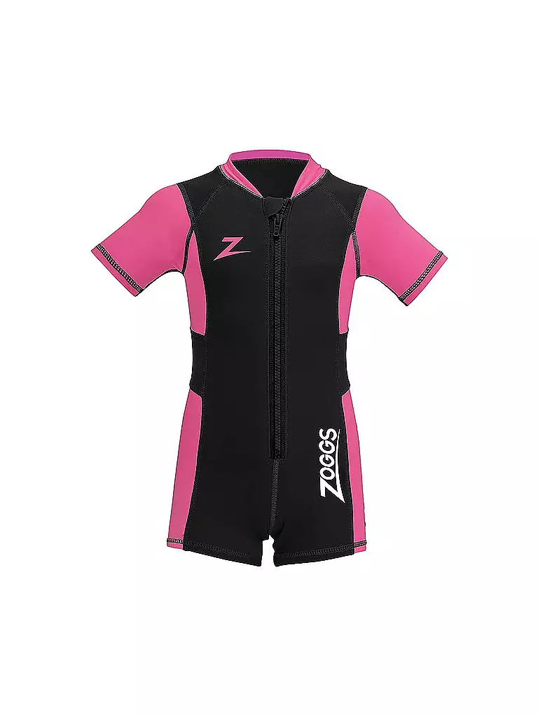 ZOGGS | Combinaison de plongée légère Shorty Jr 1.5 pour fille | Rose vif
